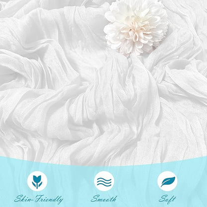 15 Pack White Cheesecloth Table Runner 17 x 108 inch Cheese Cloth Table Runners - Image 5