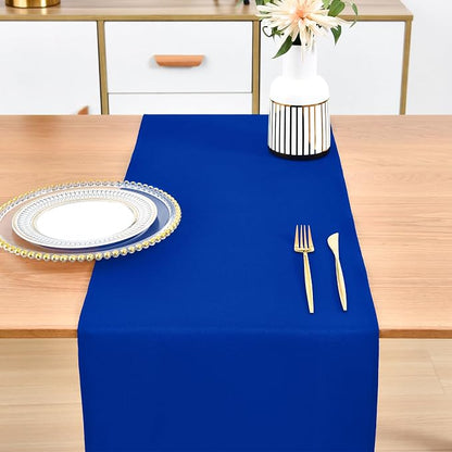 Farmhouse Blue Table Runner Dining Table Runners 72 Inches Long Coffee Table - Image 7