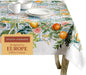 Maison d' Hermine Table Cloth Square Table 100% Cotton 60 x 60 Inches Tablecloth Reusable Decorative for Dining Room Farmhouse Home Valentines Day Decorations Spring Summer - Agrume