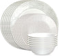 Corelle Vitrelle 18 Piece Glass Dinnerware Sets Service by Corelle