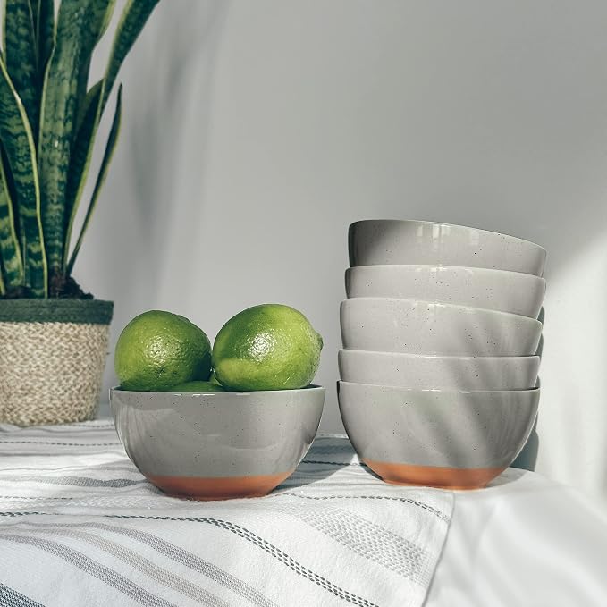 Mora Ceramic Small Dessert Bowls - 16oz - Image 7