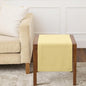 Solino Home 100% Linen Dining Table Runner Golden Straw, Fete 14 x 36 in | by SolinoHome