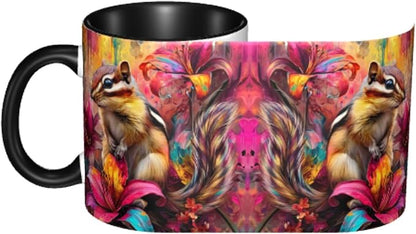 Squirrel Coffee Mug 11 Ounce Mugs Ceramic Tea Cup Drinking Water Cups | Novelty - Image 4