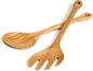 Lipper International Bamboo Wood Hanging Salad Servers, One Pair by LipperInternational