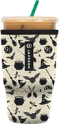 Sok It JavaSok Iced Coffee & Cold Soda Insulated Neoprene Cup Sleeve (Wizard's Walk, Large: 30-32oz)