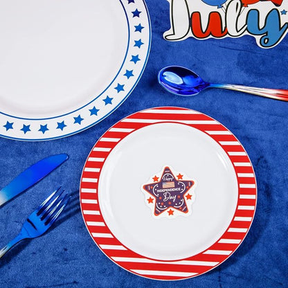 LIYH 180 Pcs 4th of July Plates - Image 5
