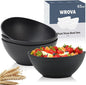 65oz Large Salad Bowls Black by WROVA