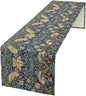 William Morris Floral Table Runner, Vintage Flowers Botanical Printed Table by Yearn+Jear