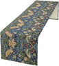 William Morris Floral Table Runner, Vintage Flowers Botanical Printed Table by Yearn+Jear