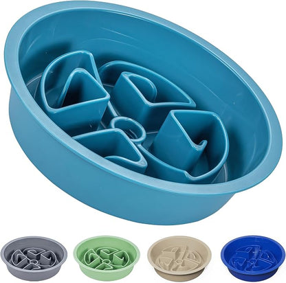 AVERYDAY Slow Feeder Dog Bowls for Large Breeds Fits Raised Feeding Station by YourAveryDay