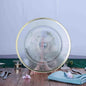 Efavormart 6 Pack | 13" Round Starburst Pattern Clear Plastic Charger Plates by efavormart