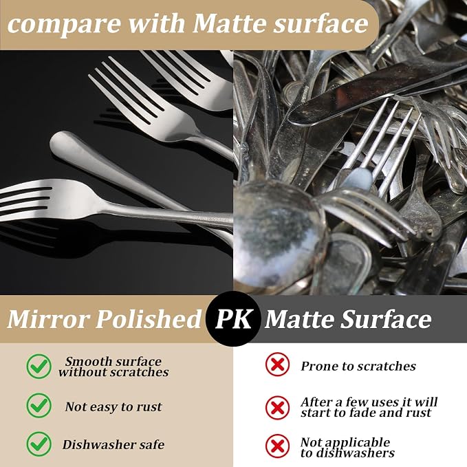 96 PCS Dinner Fork Set - Image 4