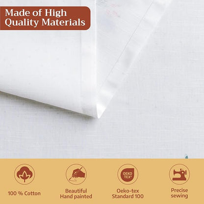 Maison d' Hermine Table Runner 100% Cotton 14.50" x 48" | Table Runners 48 - Image 3