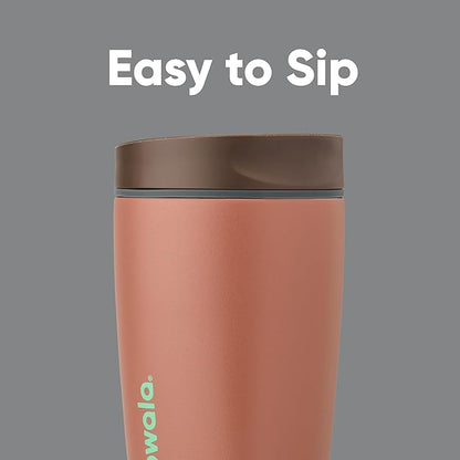 Owala SmoothSip Slider Insulated Stainless Steel Coffee Tumbler, Reusable Iced - Image 2