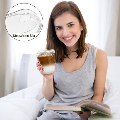 12 oz Round Bottom Clear Plastic Cups - Image 5
