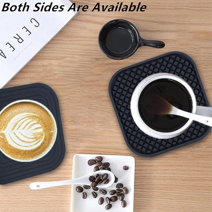 IYYI Silicone Coasters Set of 6, Drink Coasters - Image 5