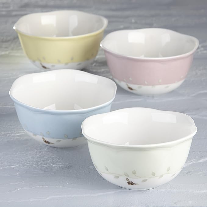 Lenox 791720 Butterfly Meadow 4-Piece Dessert Bowl Set - Image 5