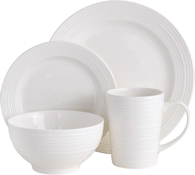 Gibson - 102504.16RM Gibson Home Amelia Court 16 Piece Dinnerware Set - Image 2