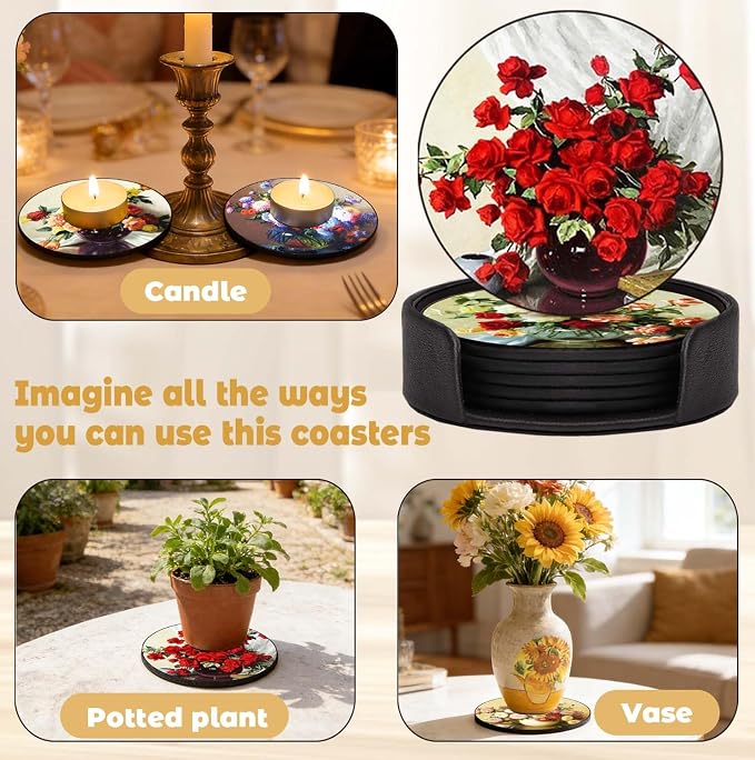 Coasters Set of 6 - Image 4
