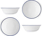 Corelle Livingware Ocean Blues 18 Ounce Soup/Cereal Bowl by Corelle