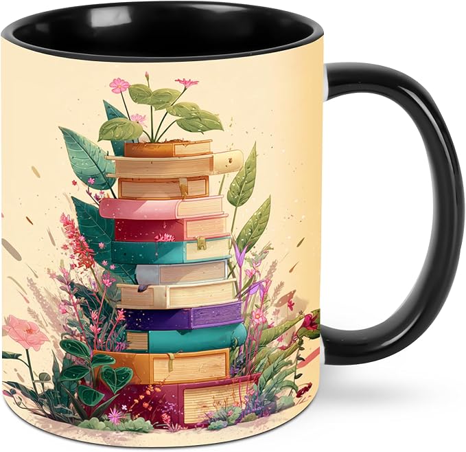 FyLybois Book Coffee Mug 11 Ounce Mugs Ceramic Tea Cup Drinking Water Cups | by FyLybois