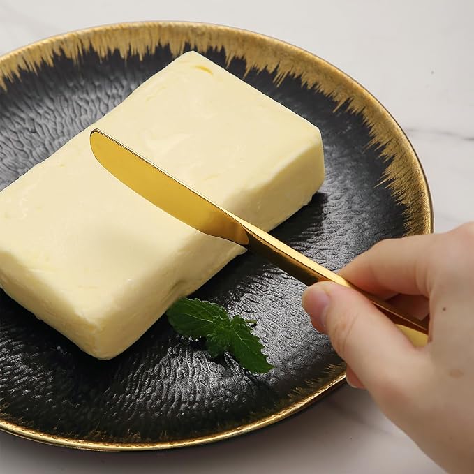 Butter Knife Spreader 4 Pcs, Stainless Steel Butter Knives - Image 9