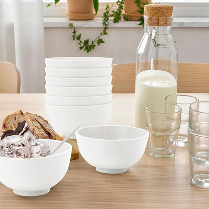 Wheat Straw Snack Bowls 10oz Set of 8 - Image 6