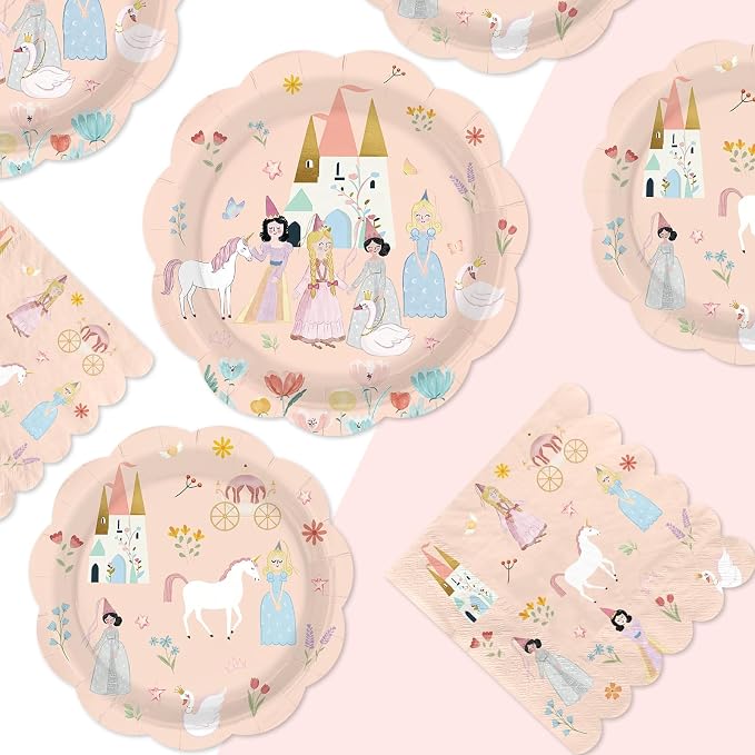 250Pcs Princess Birthday Party Decorations - Image 6