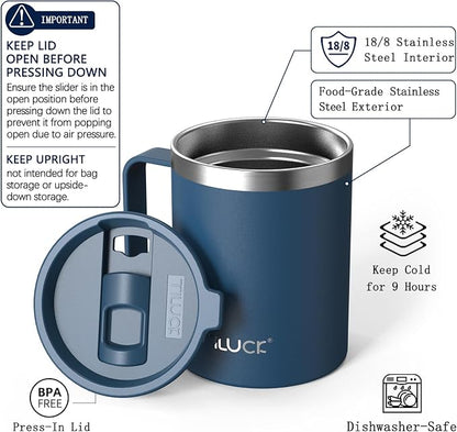 TILUCK 12 oz Insulated Coffee Mug - Image 2