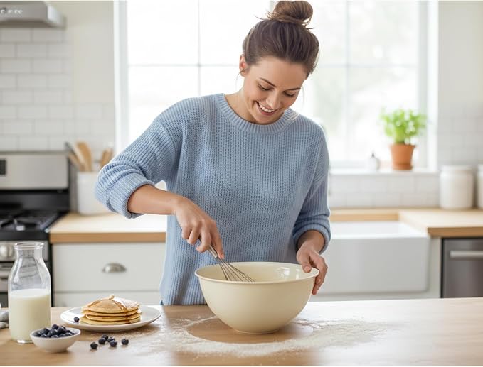 Tribello Large Mixing bowls 5-Quart 169oz - Image 3
