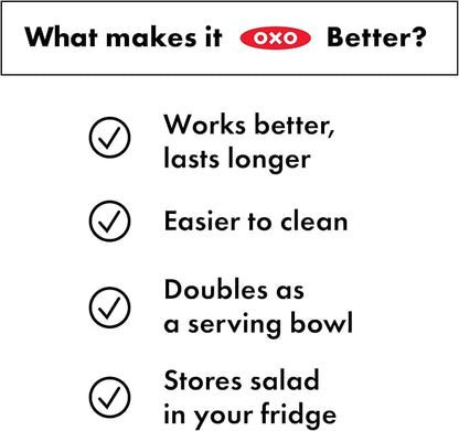 OXO Good Grips Salad Spinner | Lettuce Spinner | Fruit Washer | Fruit Washing - Image 11