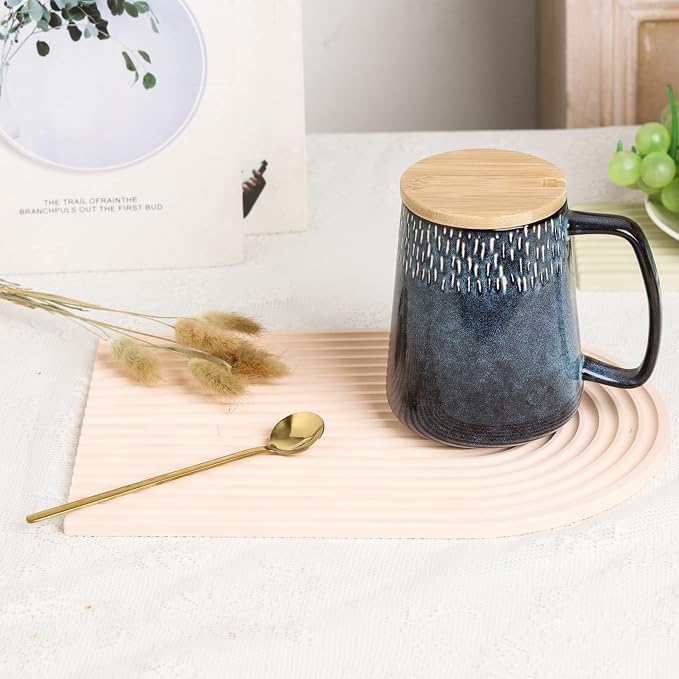 Large Ceramics Coffee Mugs, 24 OZ, - Image 4