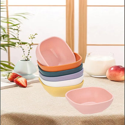 15 Pack Unbreakable Dipping Bowls, 4.5 OZ Soy Sauce Dishes,Wheat Straw Small Dessert Bowls,Small Prep Bowls，Dipping Sauce Cups, Dip Bowls for Side Dish, Snacks, BBQ，Ketchup