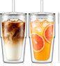 KEMORELA 16oz Clear Glass tumbler by KEMORELA