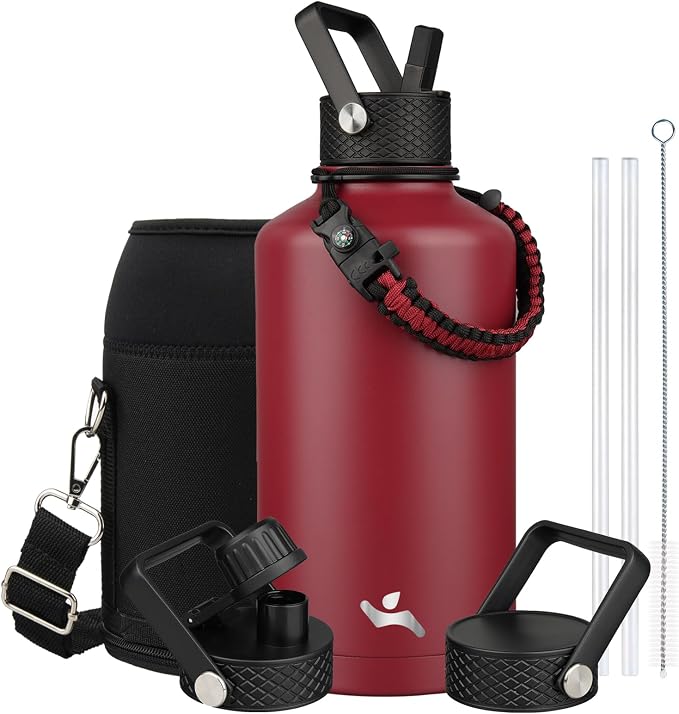 Konokyo 87 oz Insulated Stainless Steel Water Bottle Jug by Konokyo