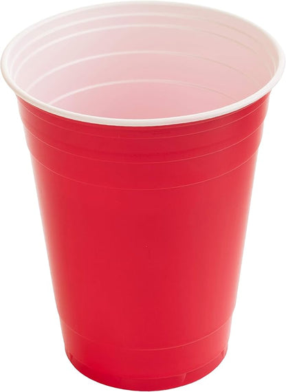 Red Cups - Party Cups - Disposable Plastic Cups Fun & Durable Party Cups - Image 8