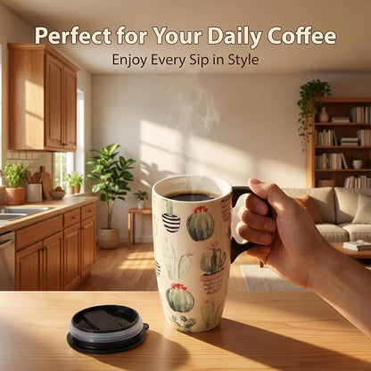 Topadorn 17oz Ceramic Travel Mug - Image 2