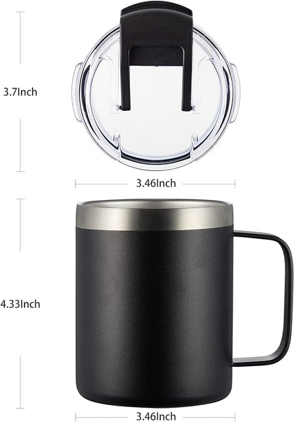12oz Insulated Travel Coffee Mug - Image 5