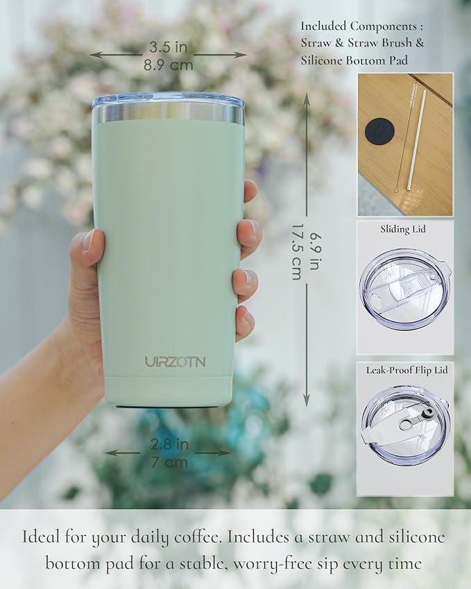 20oz Travel Coffee Tumbler - Image 2