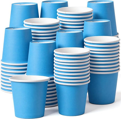 200 Pcs Mini Coffee Cups Brown Culture Cup 2oz Disposable Bathroom Cups Paper by Unknown