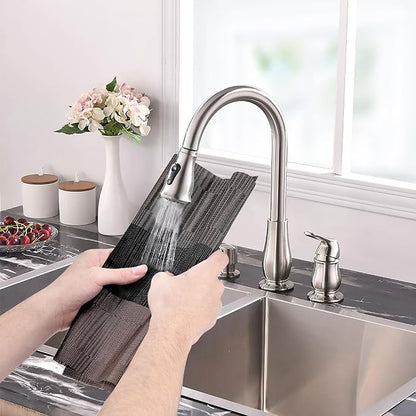 Aofmee Placemats, Heat Resistant Place Mats Set of 6, Washable PVC Table Mats - Image 2