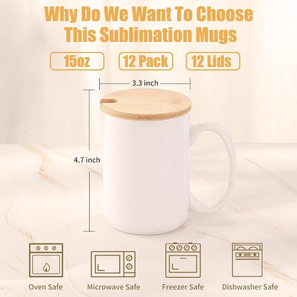 RAINBOWTIE Sublimation Mugs 15oz - Image 2
