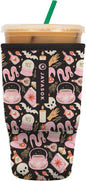 Sok It JavaSok Iced Coffee & Cold Soda Insulated Neoprene Cup Sleeve (Spellbound, Large: 30-32oz)