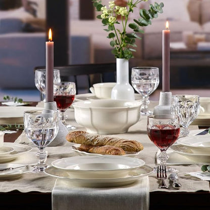 Villeroy & Boch Manoir 18 Piece Dinnerware Set, Creamy White | Porcelain - Image 5