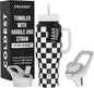 Coldest Tumbler with Handle and Straw by Coldest