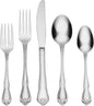 Oneida True Rose 45 Piece Everyday Flatware, Service by Oneida