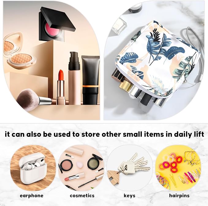 4Pcs Sanitary Napkin Storage Bag, Small Menstrual Period Bag Period Pouch - Image 4