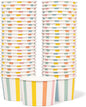 MATICAN Paper Ice Cream Cups, 50-Count 9-Oz Disposable Dessert, Snack Bowls by MATICAN