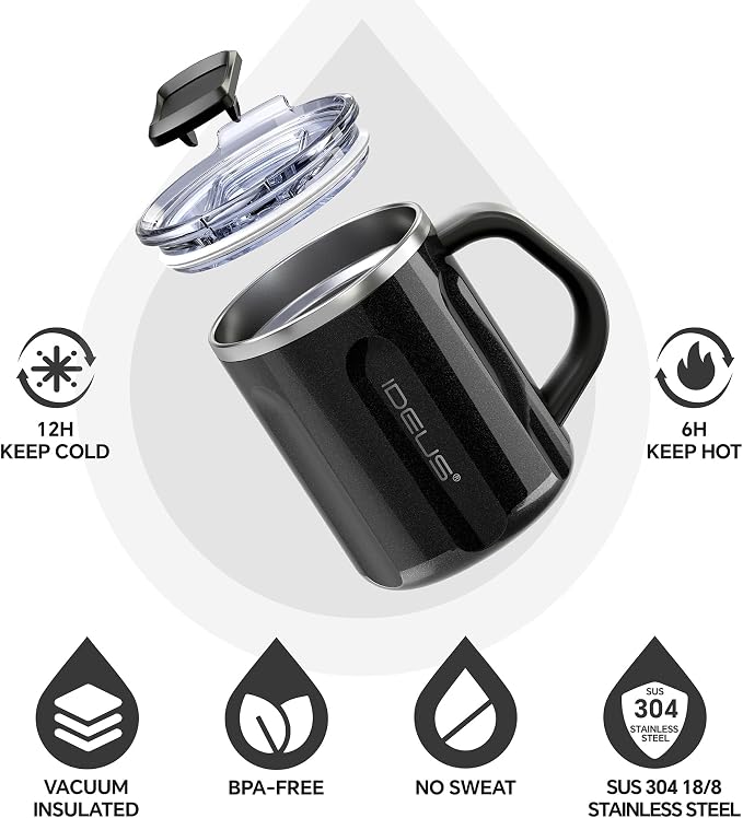 Ideus 16 oz Insulated Coffee Mug - Image 2