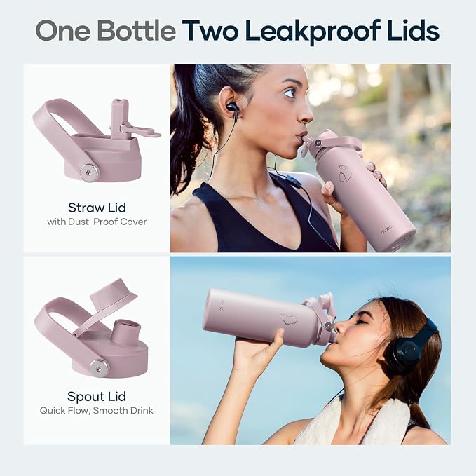BUZIO Triple Wall Vacuum Water Bottle - Image 3